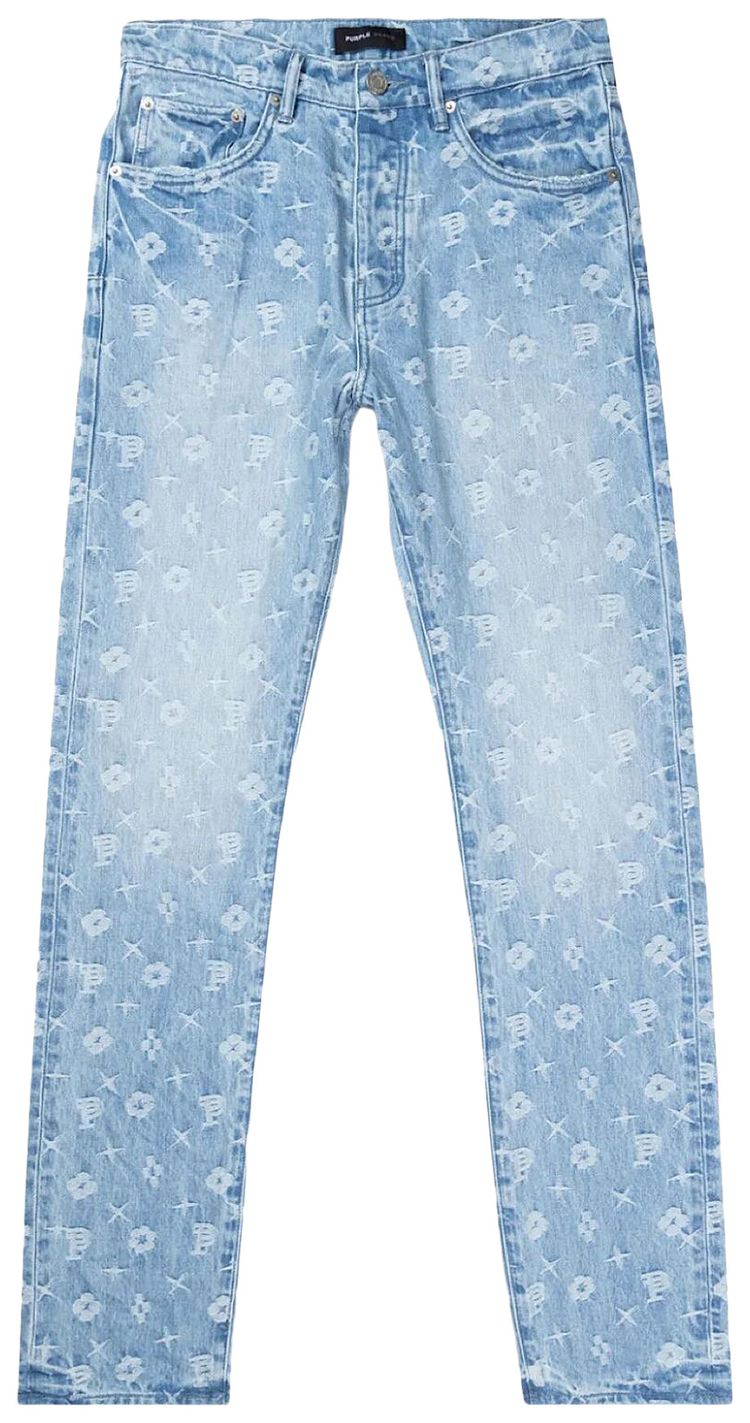 

Джинсы PURPLE BRAND Monogram Jeans 'Light Indigo', синий
