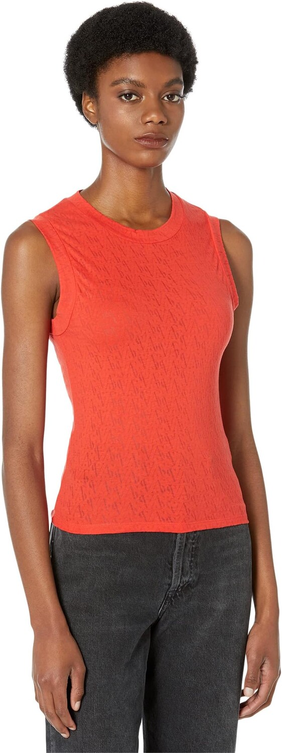 

Топ AllSaints Imogen Devore Tank, цвет Poppy Blaze Red