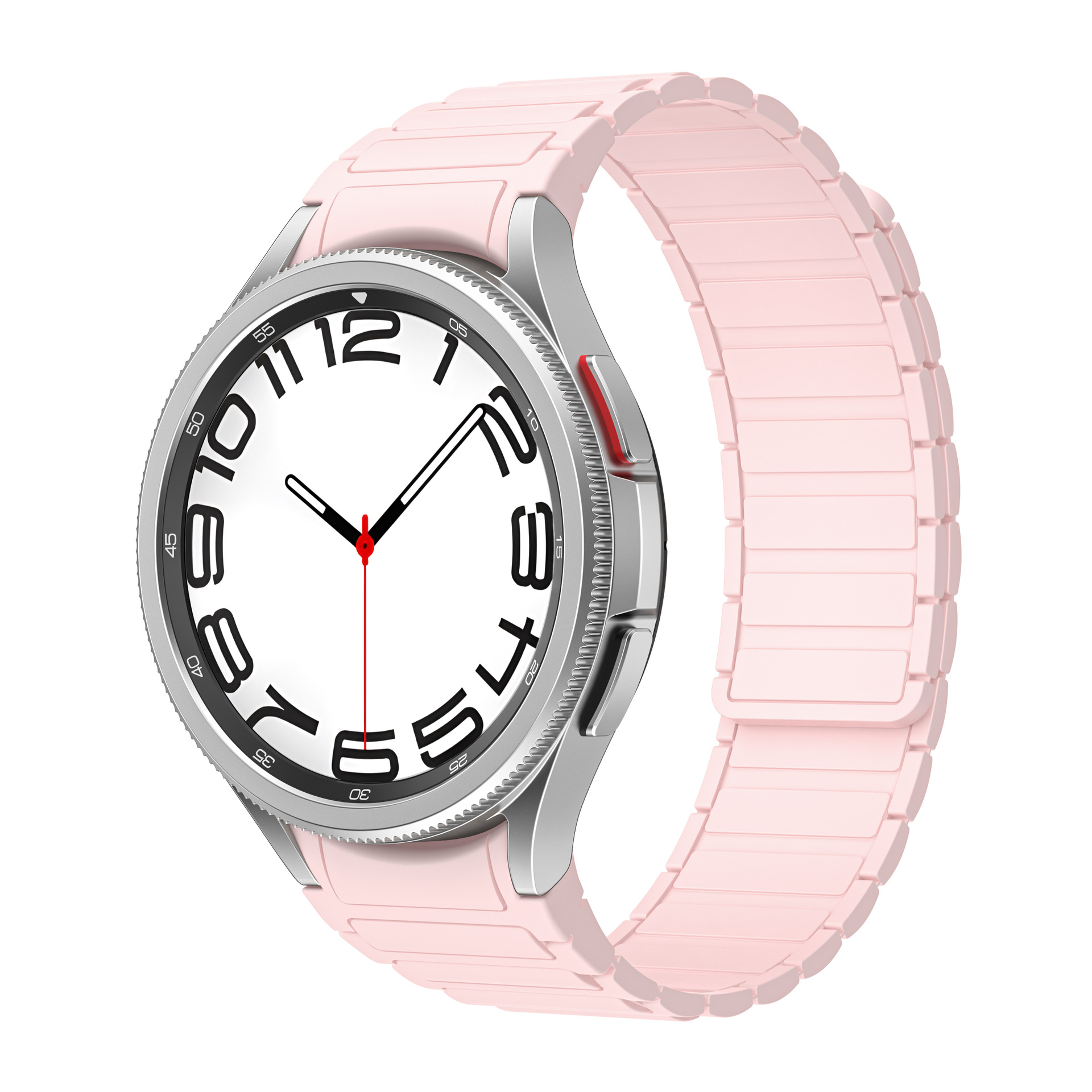 

IBOANN Часы Strap Samsung Compatibility Silicone Material 226mm, Pink