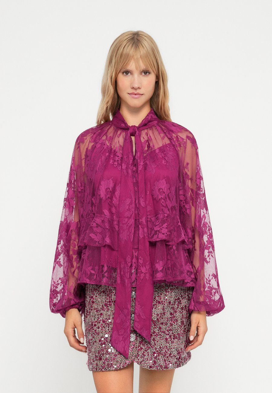 

Блуза YAS YASLACILLA, Boysenberry/Berry