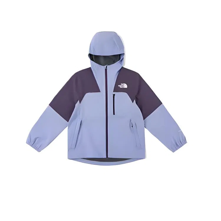 Ветровка детская THE NORTH FACE сине-фиолетовая