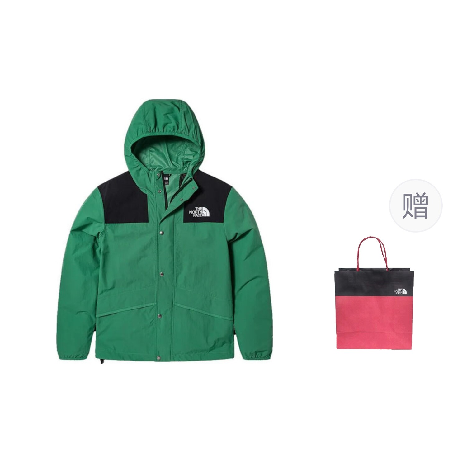 

Куртка мужская зеленый The North Face