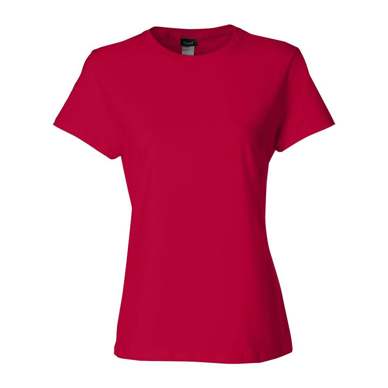 

Женская футболка Hanes Perfect-T, цвет Deep Red