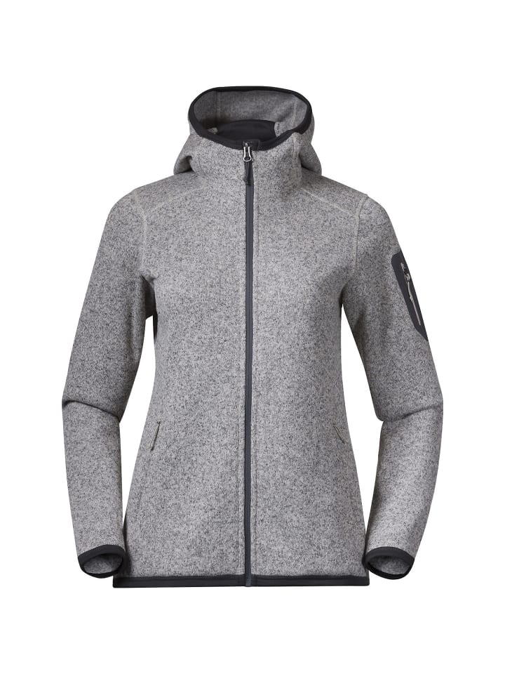 

Bergans Вязаная толстовка W KAMPHAUG песочного цвета