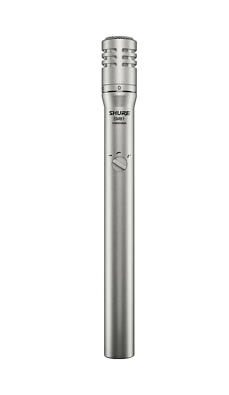 

Конденсаторный микрофон Shure SM81 Small Diaphragm Cardioid Condenser Microphone