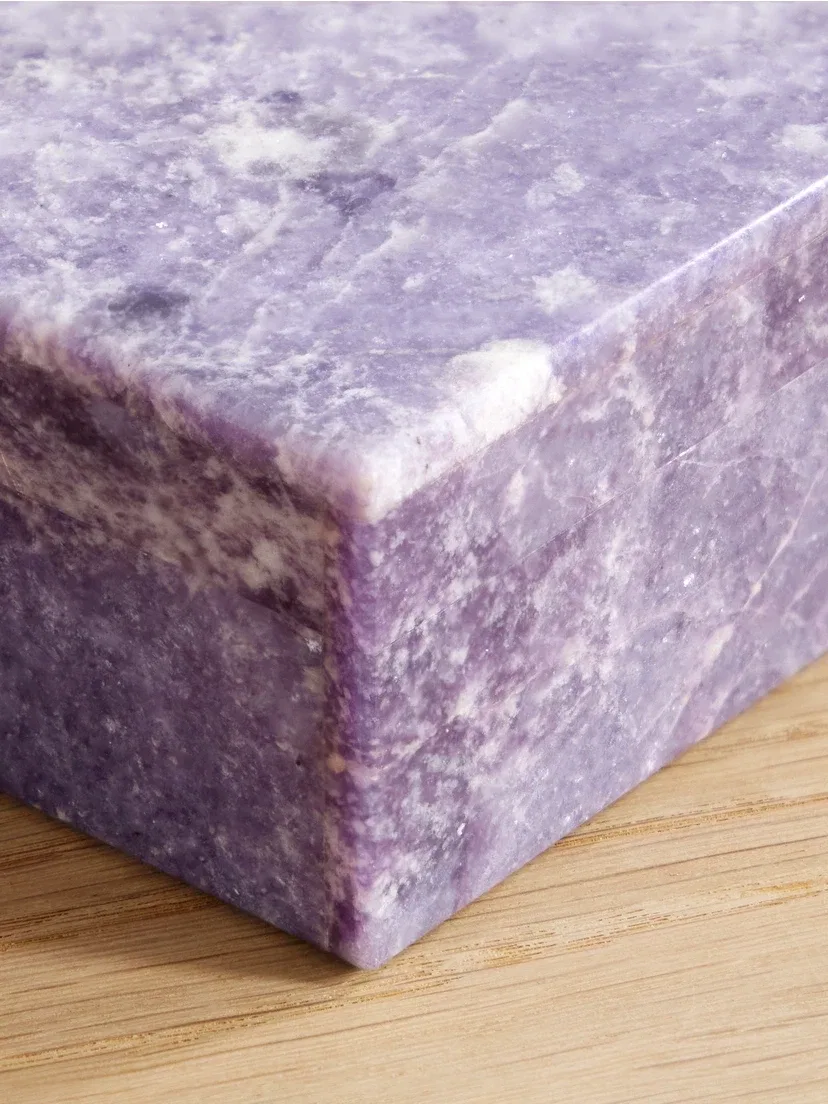 Шкатулка для украшений из аметиста Jia Jia, фиолетовый — фото 3
