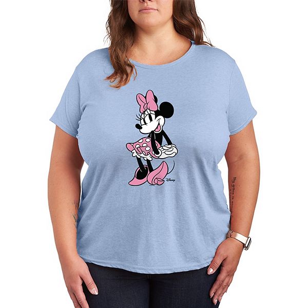 

Футболка Plus size с принтом Minnie Mouse Disney, Heather Chambray Blue, Синий, Футболка Plus size с принтом Minnie Mouse Disney, Heather Chambray Blue