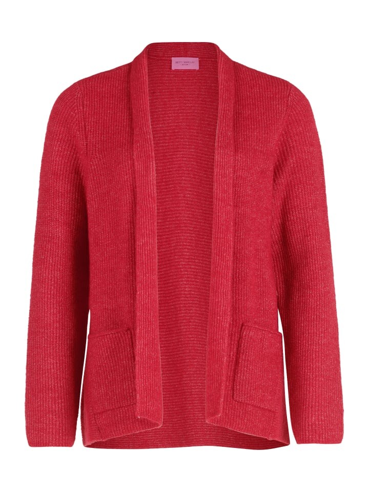 

Кардиган Betty Barclay Strick-Cardigan mit Strickdetails, красный