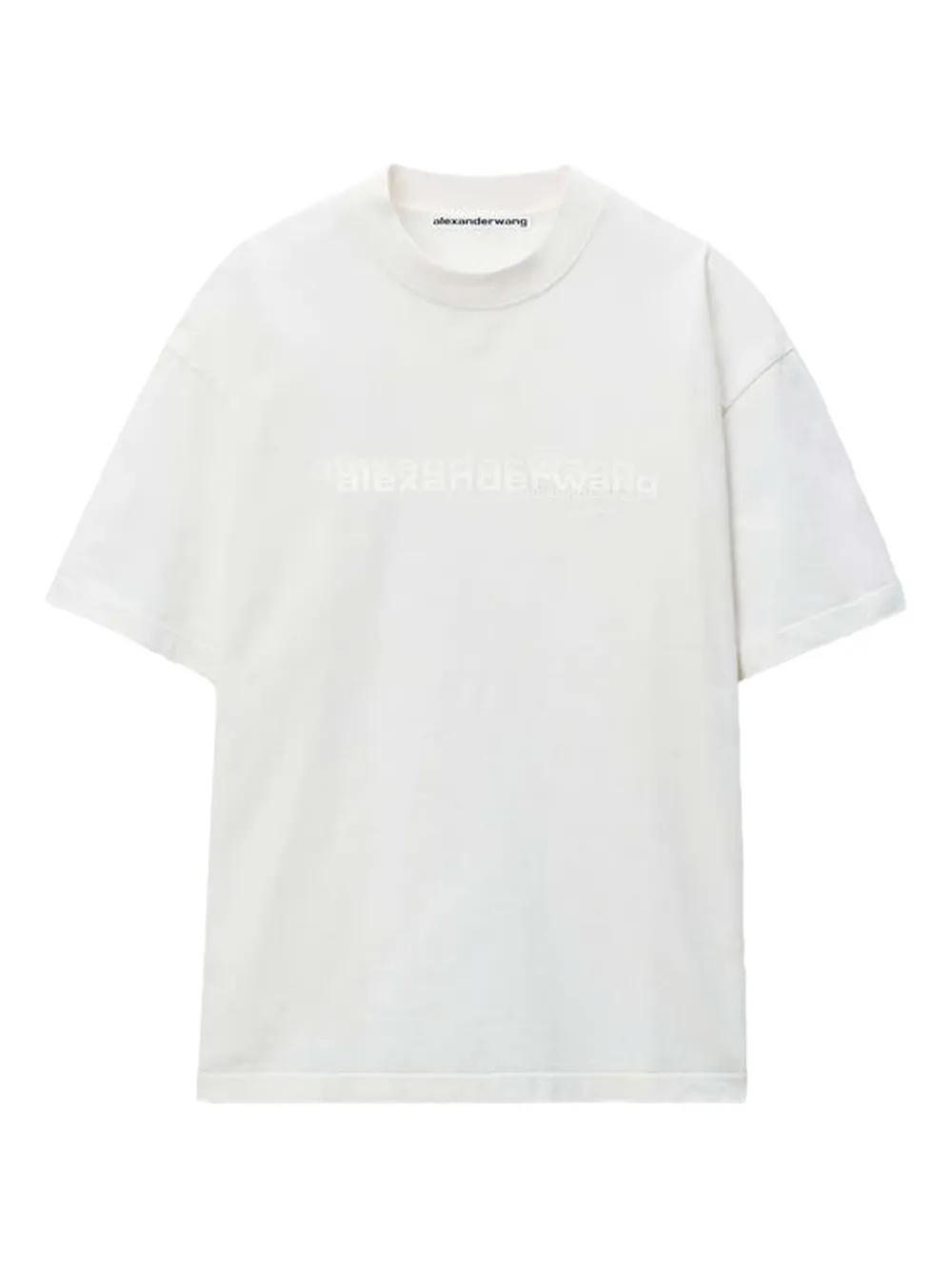

Футболка с логотипом Alexander Wang, белый