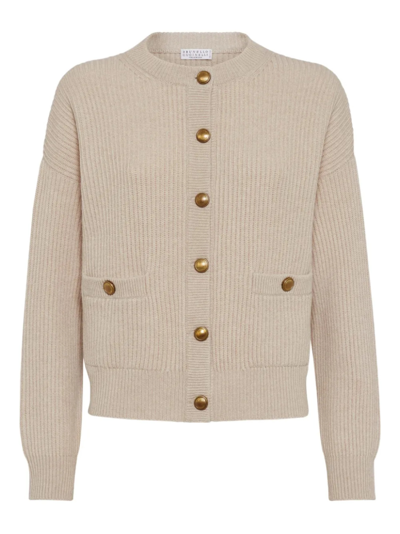 

Brunello Cucinelli кардиган English в рубчик, нейтральный