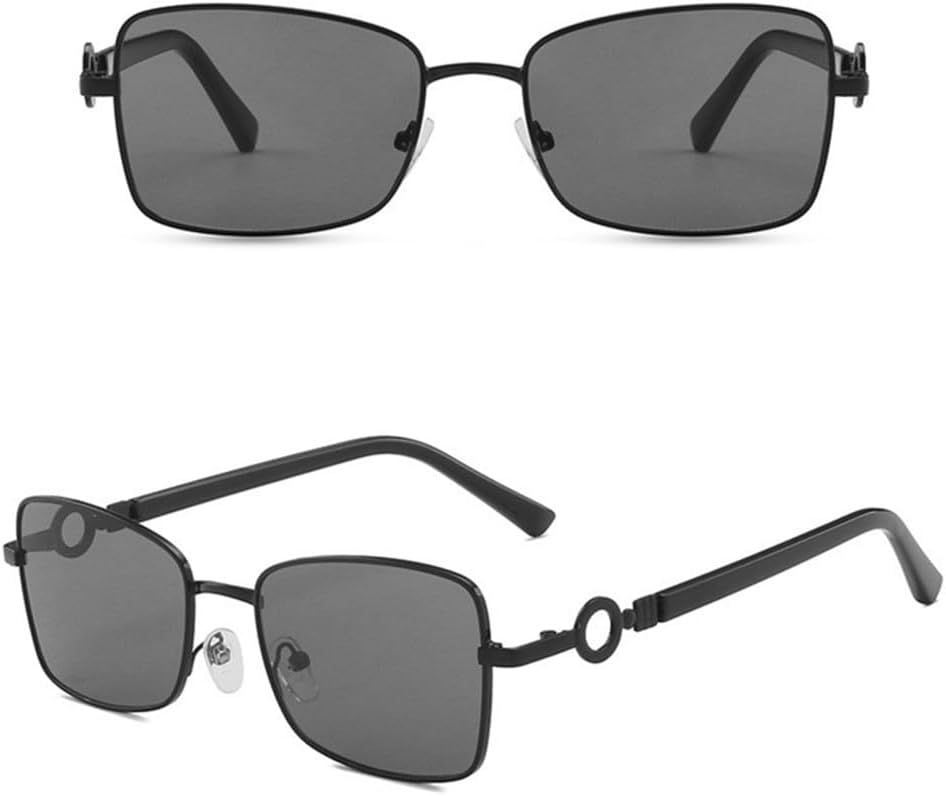 

Винтажные ретро-солнцезащитные очки 2027 года для женщин и мужчин, солнцезащитные очки с градиентным переходом для мужчин и женщин, защита от ультрафиолета UV400 MTZJH, Black Grey