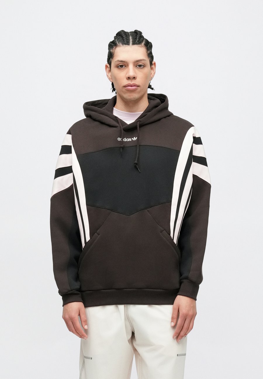 Толстовка Adidas Originals SANTIAGO, Aurora Coffee/Dark Brown — фото 4