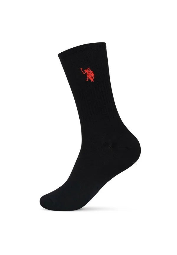 Носки узайна U.S. Polo Assn., Weiss Schwarz Grau Schwarz — фото 3