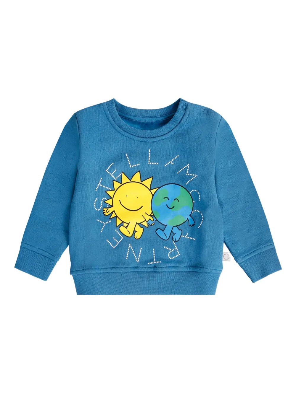 

Толстовка с принтом Stella McCartney Kids, синий