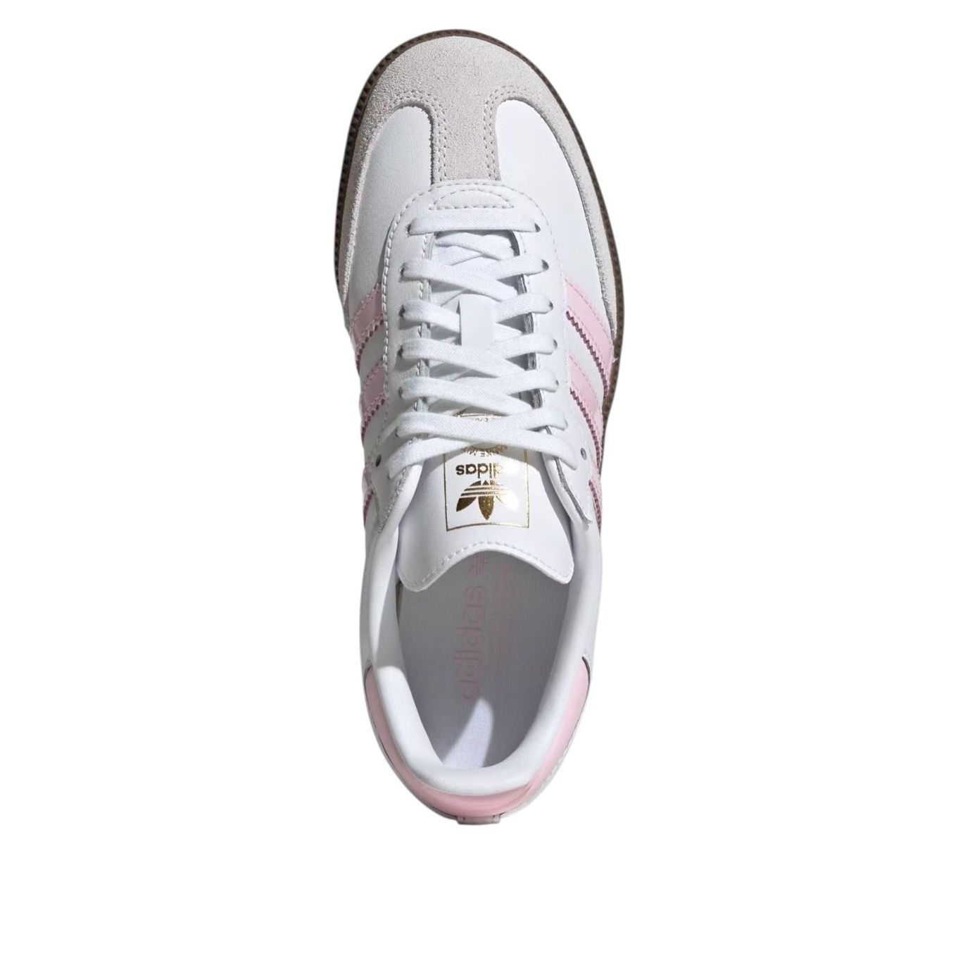 (GS) Adidas Samba OG J 'White Clear Pink Gum' — фото 3