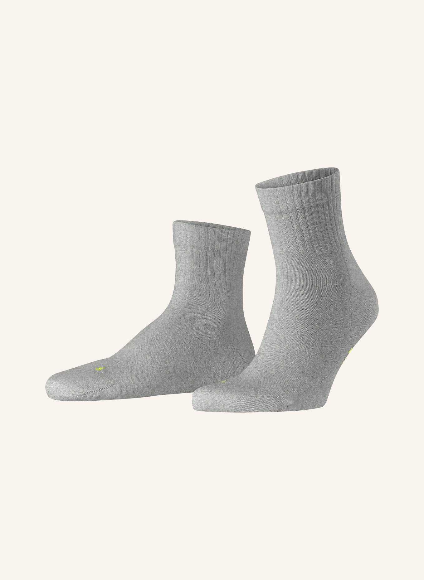 

Носки для бега run rib FALKE, цвет 3400 LIGHT GREY