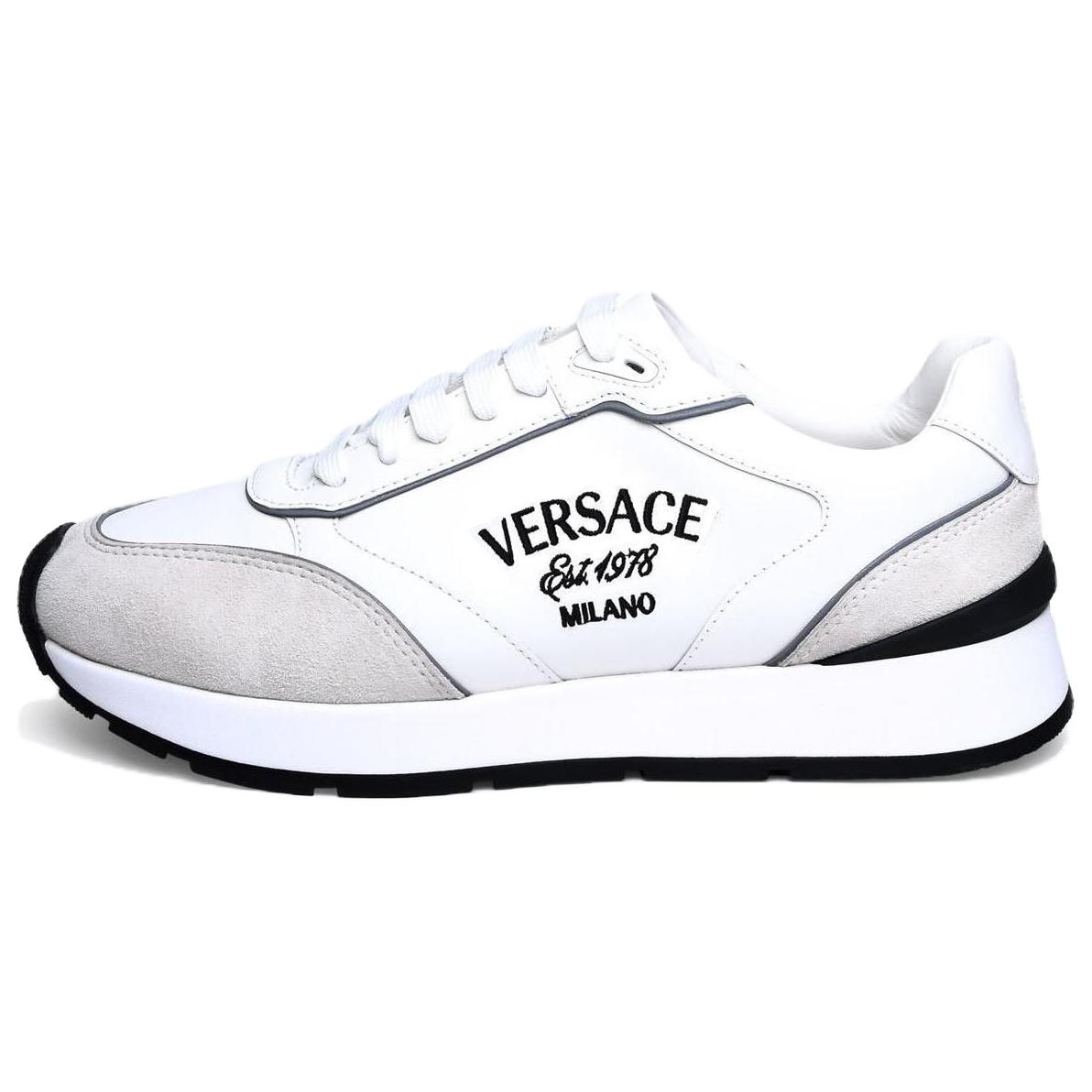 

Миланские шнурованные кроссовки VERSACE, белый