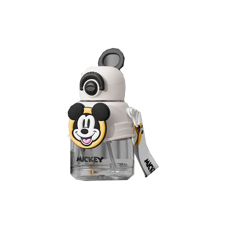

Disney Соломенная бутылка для воды big belly tritan материал белый черный 750ml
