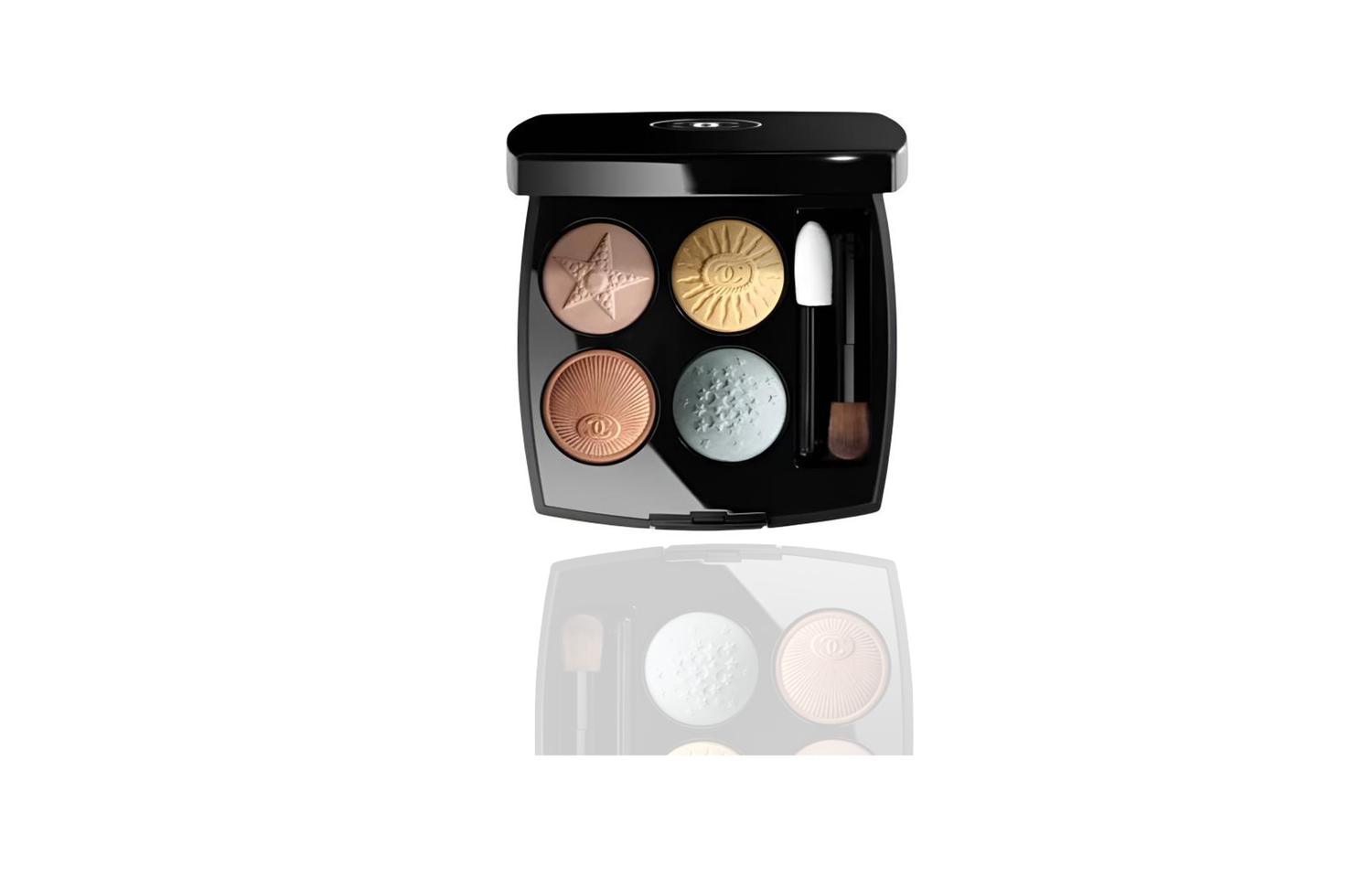 Палетка теней для век Chanel Les 4 Ombres Boutons, #209 Boutons Mademoiselle — фото 4