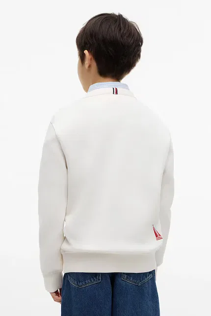 Худи Tommy Hilfiger, белый — фото 3