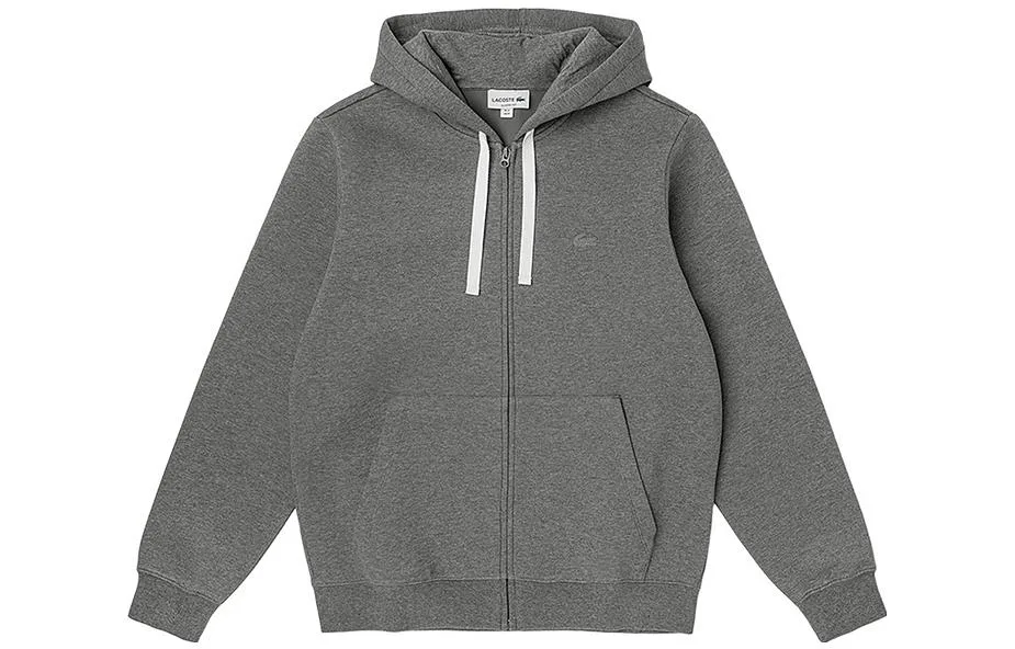 Толстовка мужская с капюшоном LACOSTE, 1VQ/Gray