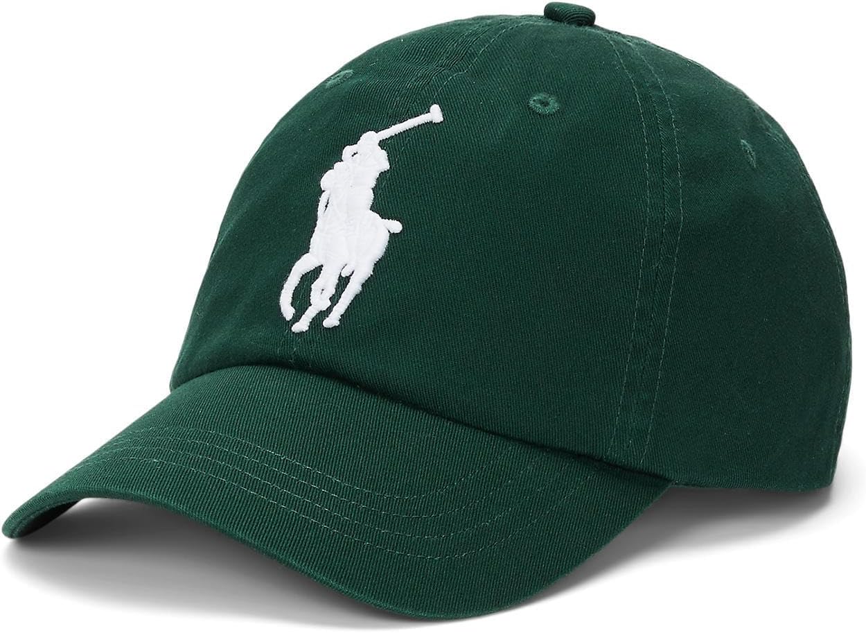 

Polo Ralph Lauren мужская бейсболка Big Pony Twill, Moss Agate