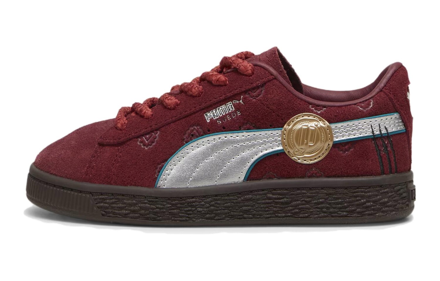 

One Piece X Suede Little Kid «Пираты рыжих волос» Puma, красный