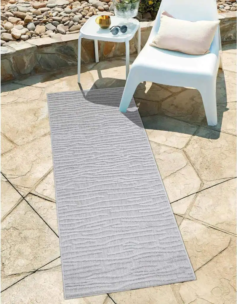 

Ковер Carpet City "Ковер для дома и улицы Santorini 450 120х170 см, серый