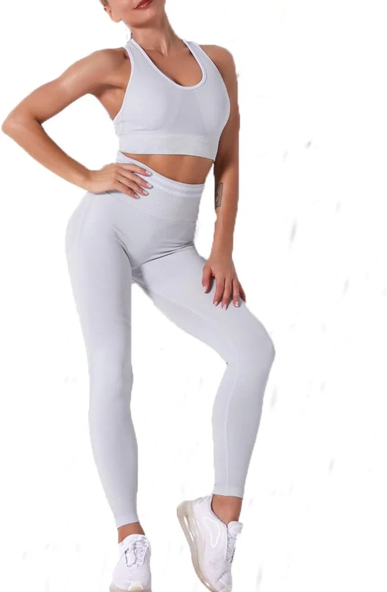 Женский спортивный костюм из 2 предметов, Light Gray