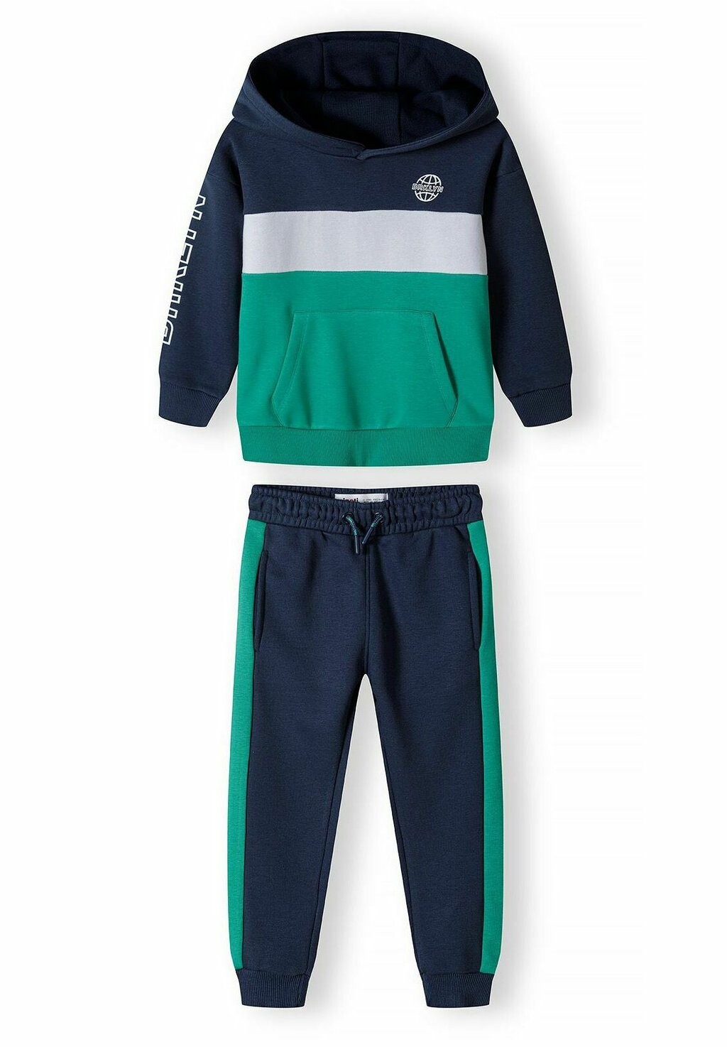 

Спортивный костюм JOGGERS SET MINOTI, цвет green navy