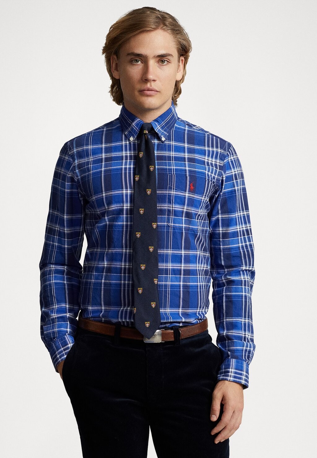 

Рубашка LONG SLEEVE SPORT Polo Ralph Lauren, цвет blue/multi-coloured