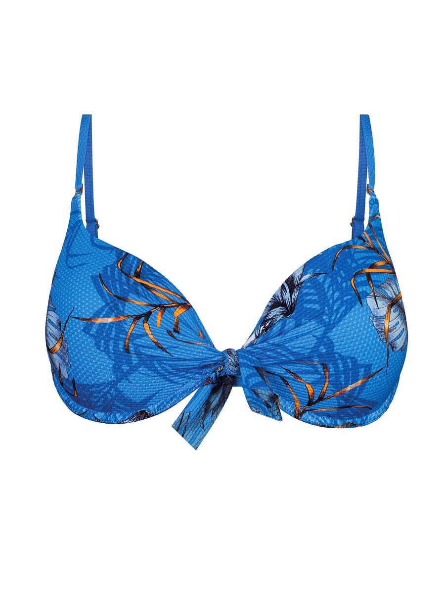 

Верх бикини на косточках Marc & André Bikini Top, синий