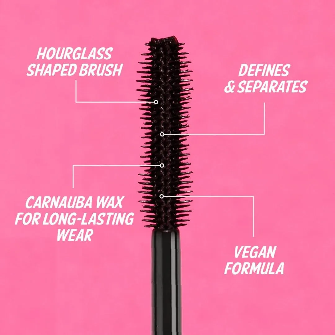 Тушь для ресниц theBalm Big Fan - Подчеркивающая текстура, Black — фото 3