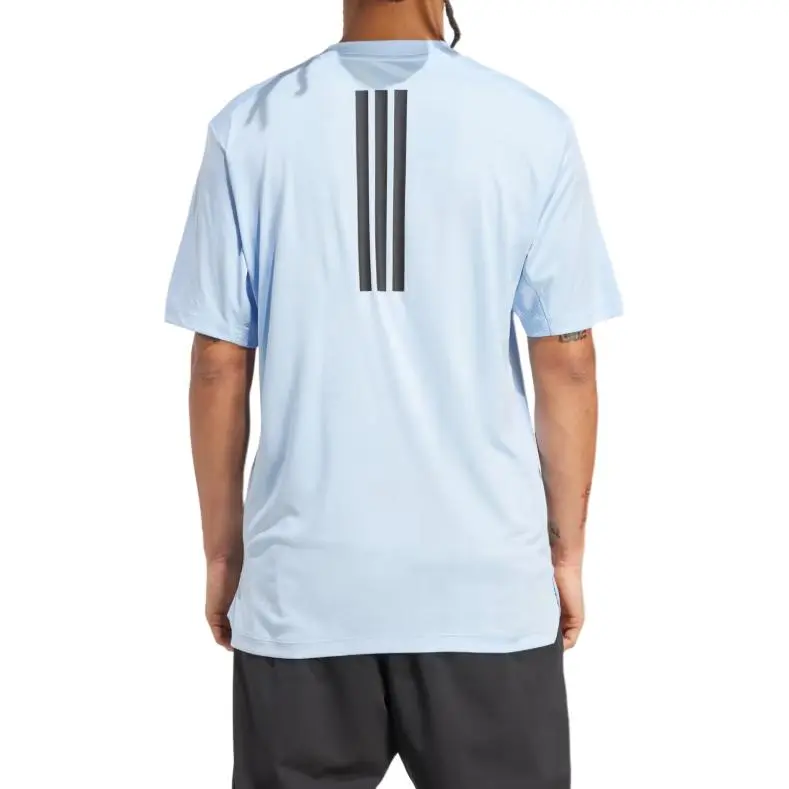 Футболка Power 3 Stripes Adidas, синий — фото 3