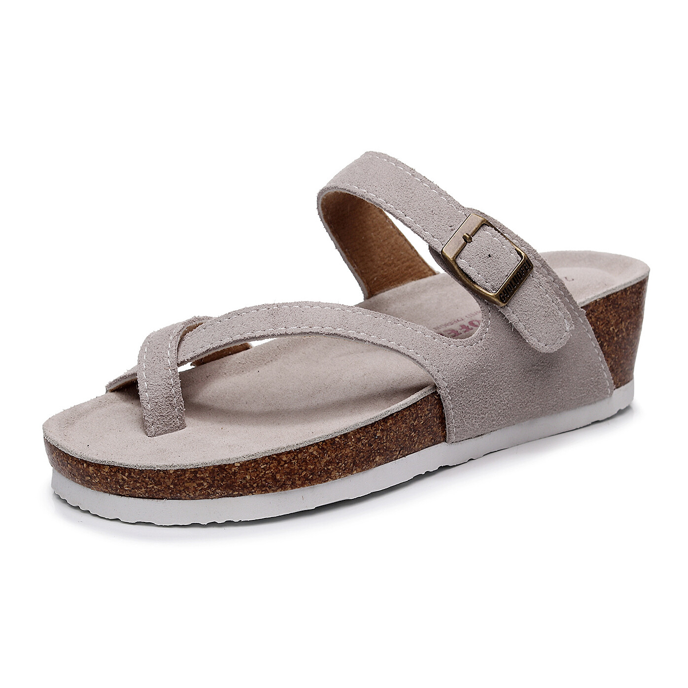 

Шлепанцы женские Golofi, цвет Grey 117A pullover toe wedge