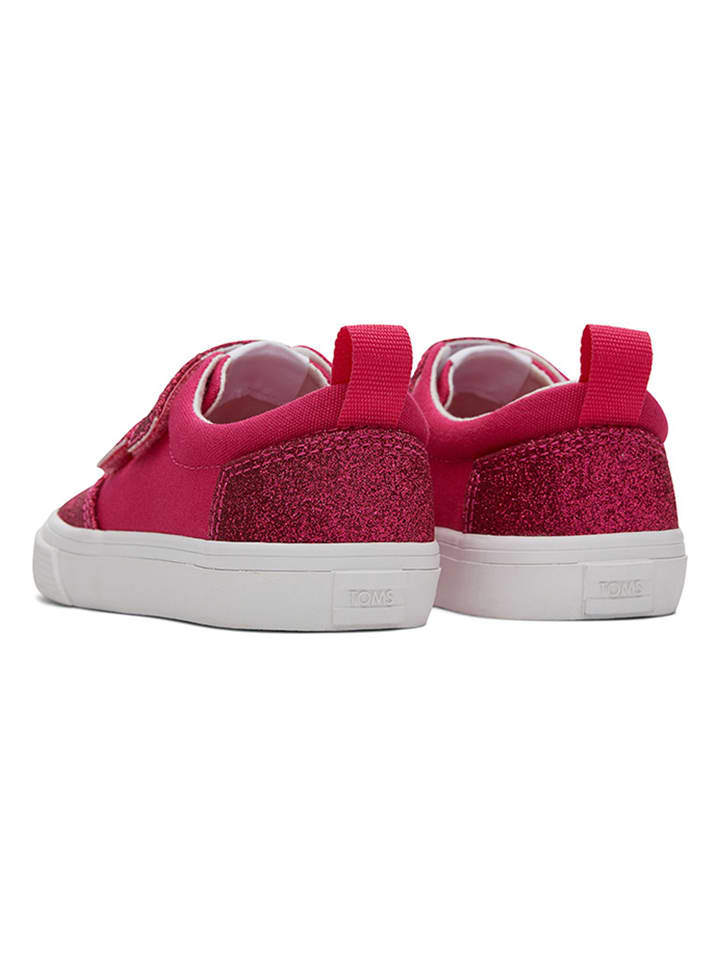 Кроссовки на шнуровке TOMS, розовый — фото 3