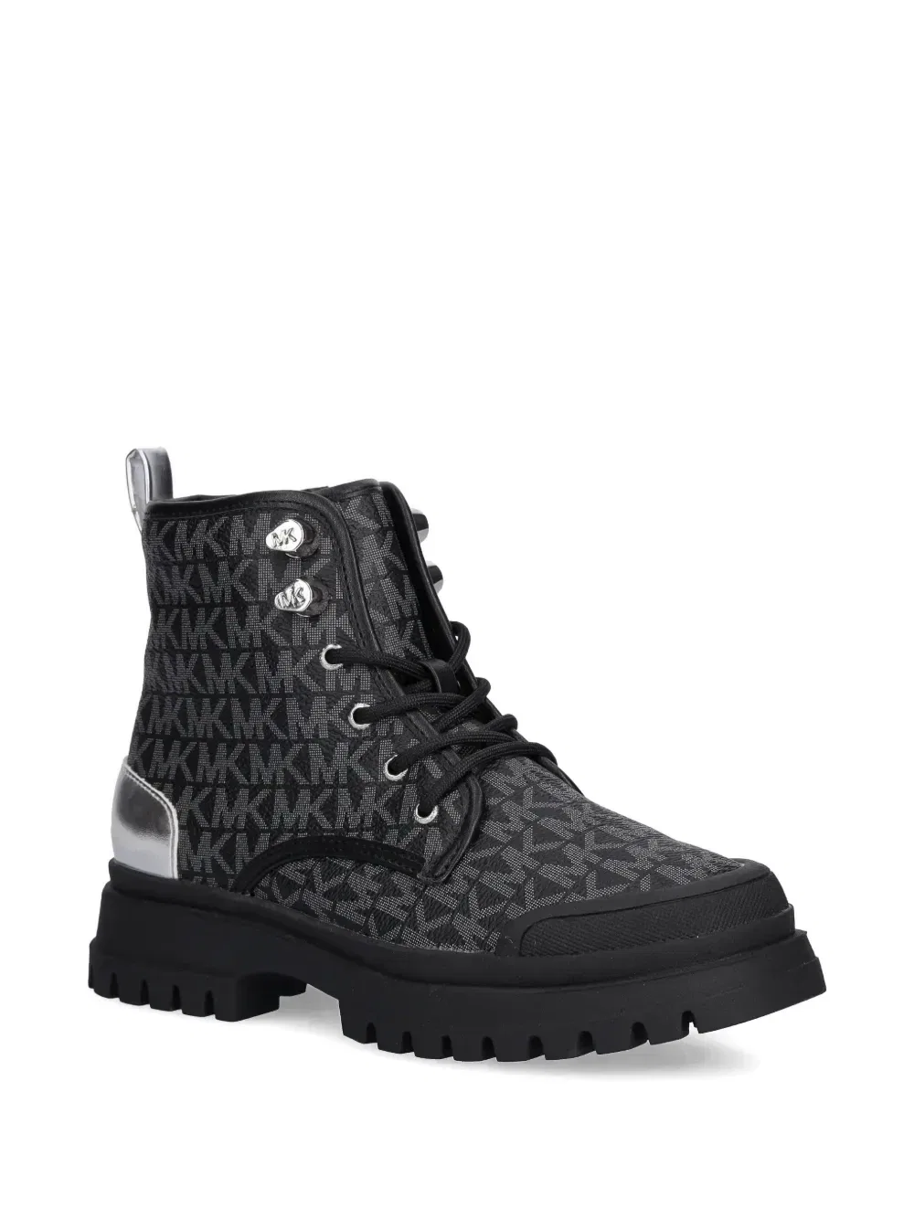 Ботинки Payton с монограммой Michael Kors Kids, черный