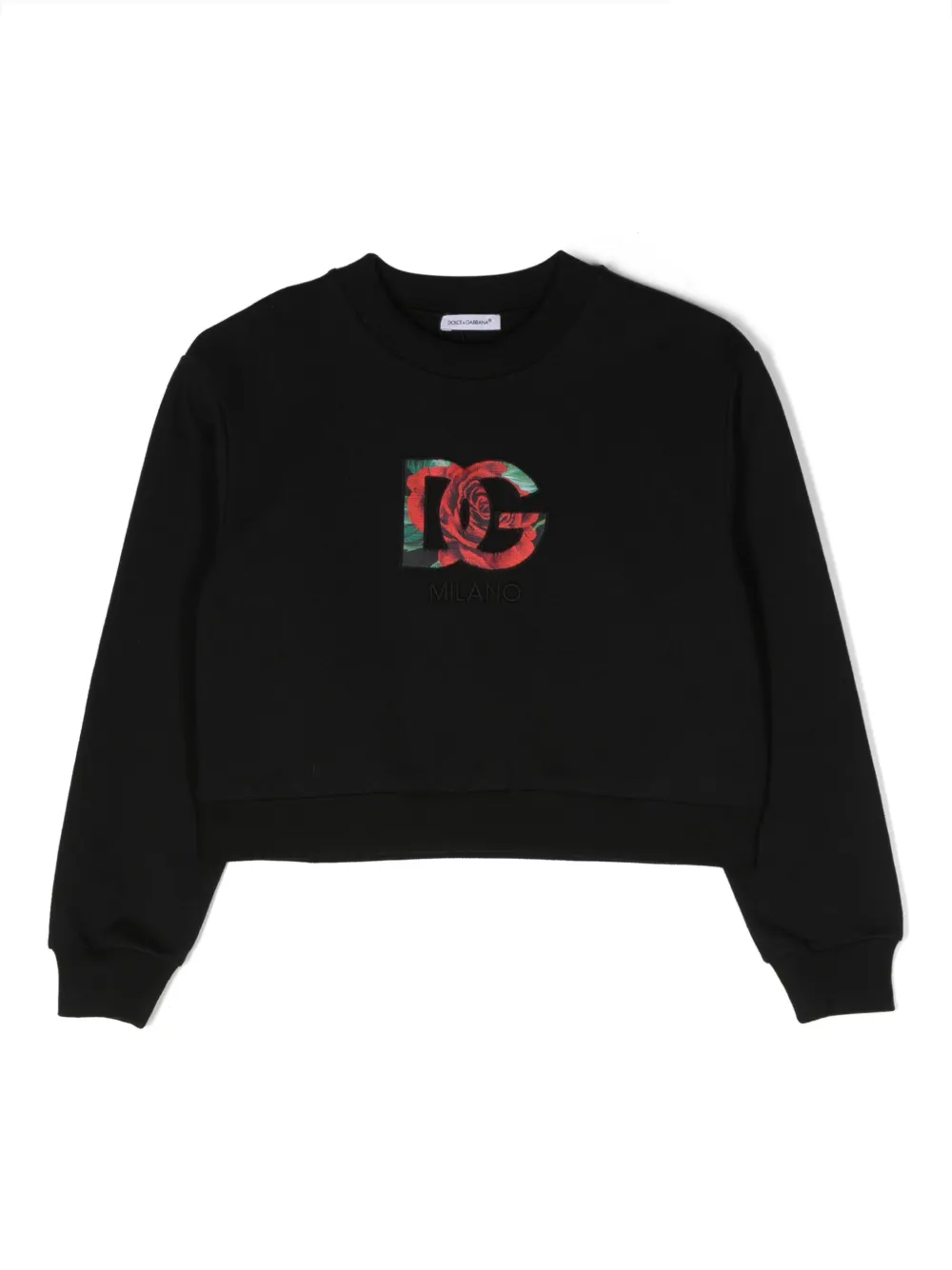 

Толстовка с логотипом Dolce & Gabbana Kids, черный