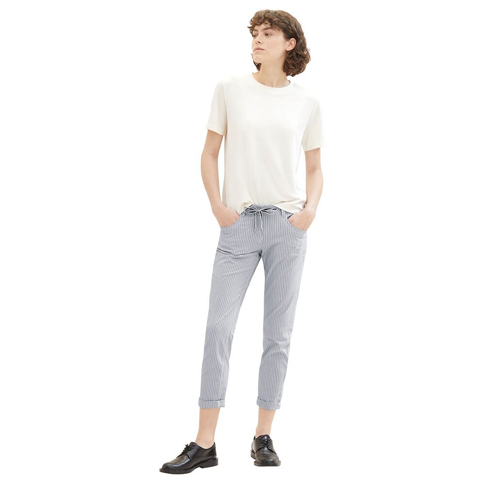 

Брюки Tom Tailor Tapered Relaxed, синий