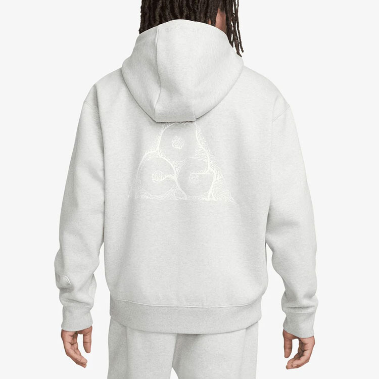 Толстовка с капюшоном ACG Therma-FIT Airora Full-Zip из флиса Nike, серый — фото 4