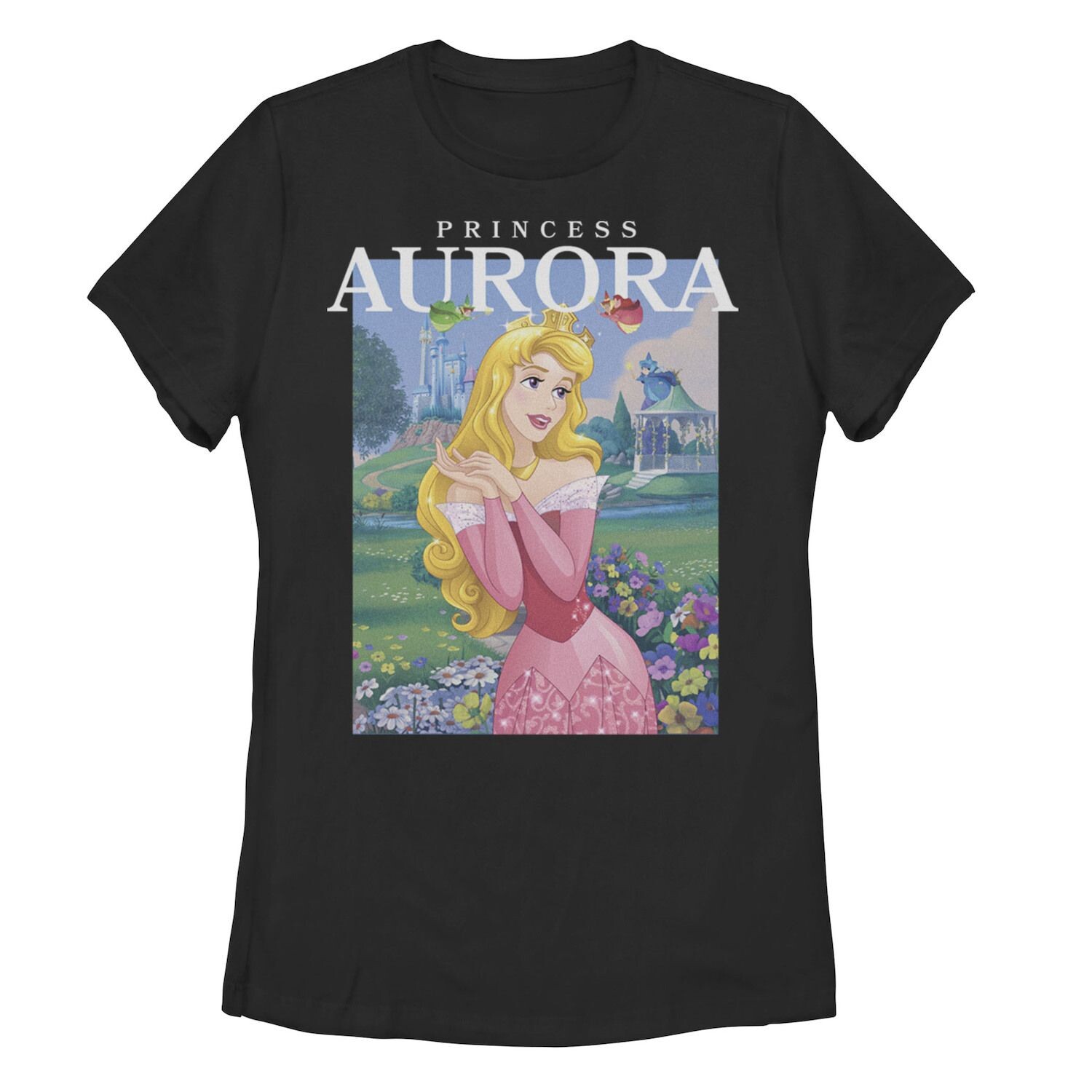 

Детская футболка Disney's Sleeping Beauty с портретом принцессы Авроры Licensed Character