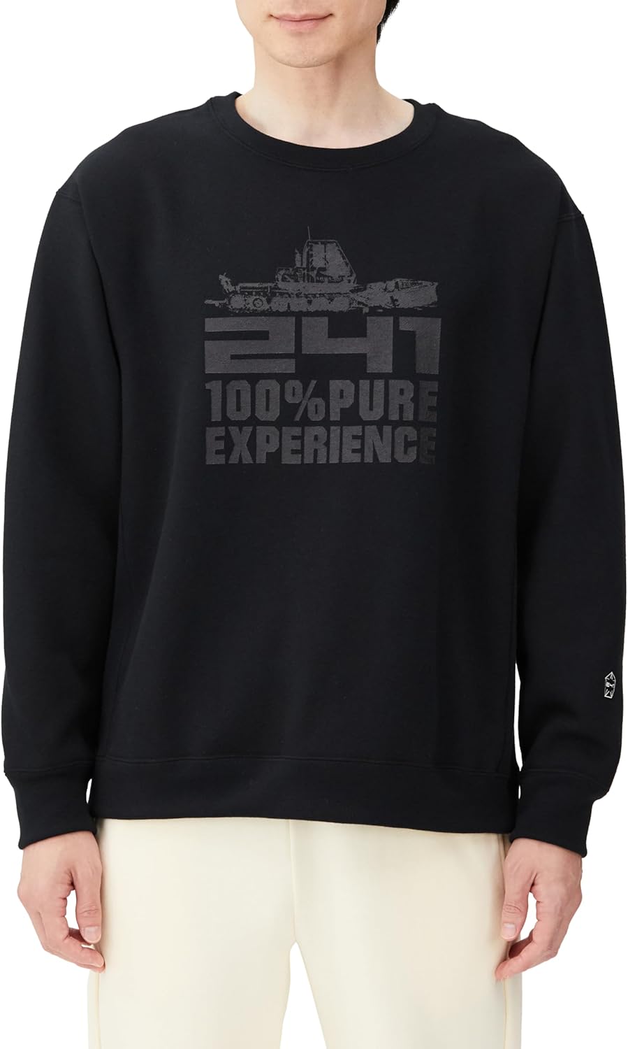 

Мужская толстовка Two Four One MB5401 Area 241 - Sweat Crew Two For One, черный