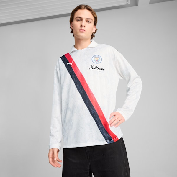 

Мужская футболка с длинным рукавом Puma X Kidsuper Manchester City, белый