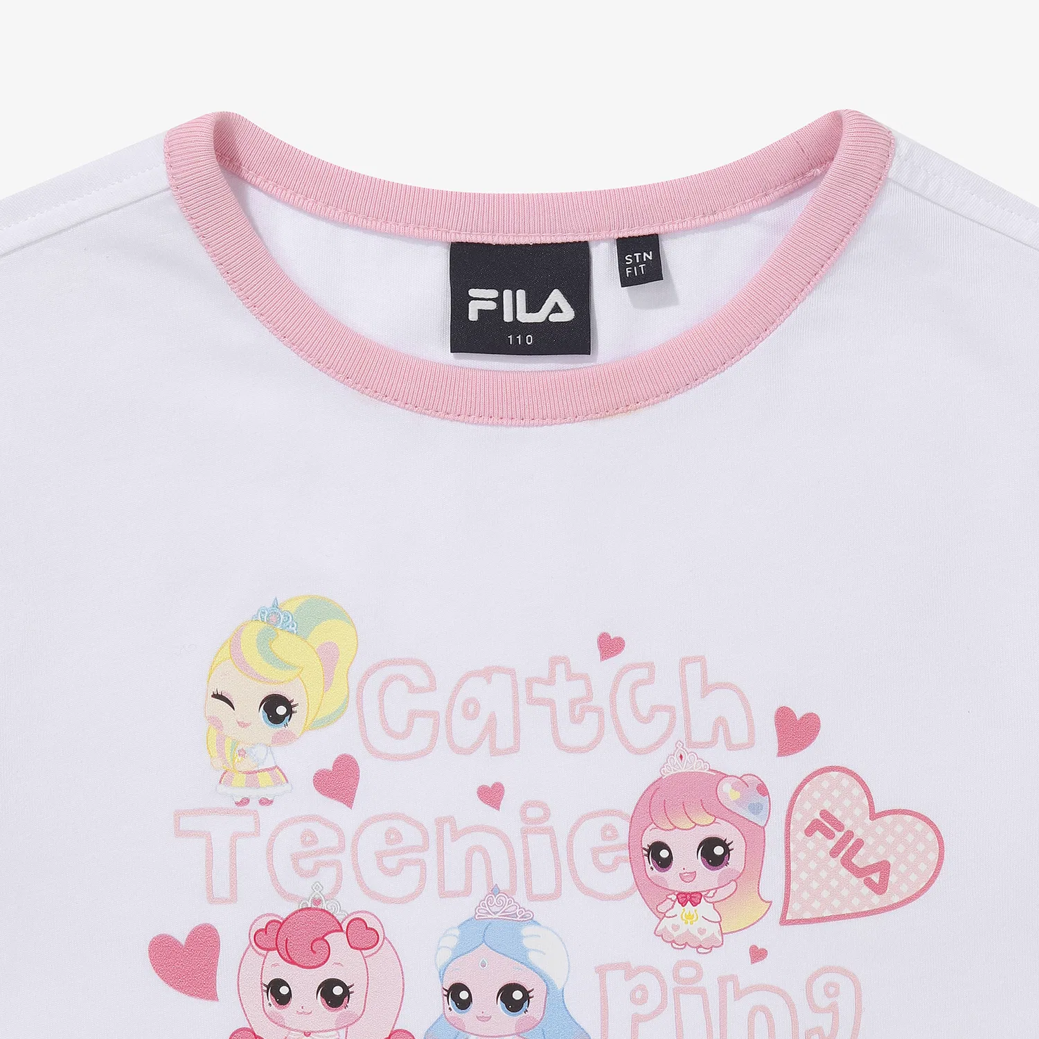 Детский комплект из сирсакера Princess Catch Teenieping от Fila Kids — фото 3