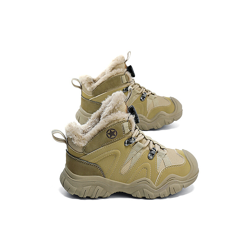 Кроссовки Jeep Kids Lifestyle Shoes Kids Mid-top Khaki, хаки — фото 2