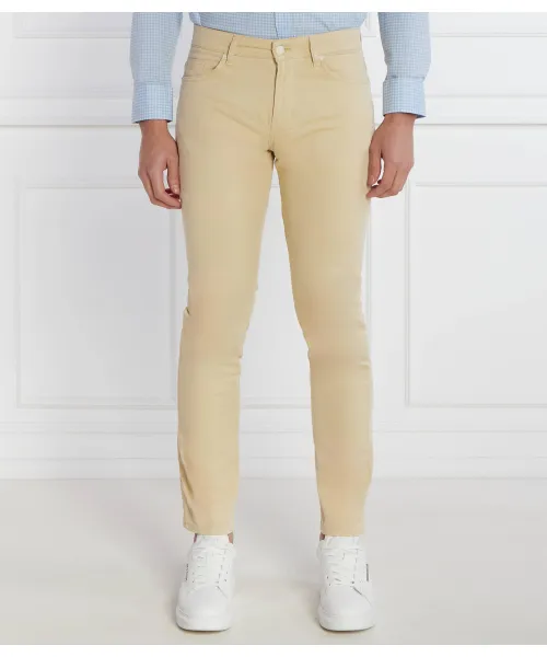 

Брюки Делавэр 3-1-20 Slim fit Boss, бежевый