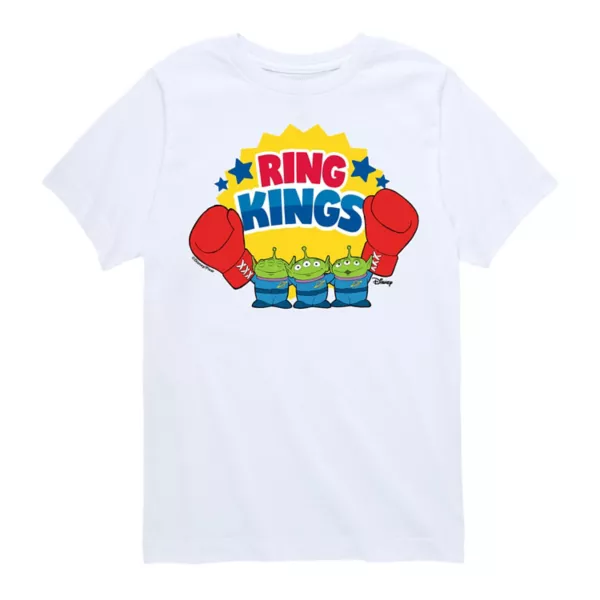 

Футболка с принтом "Пришельцы из истории игрушек" для мальчиков 8-20 лет Ring Kings Disney / Pixar, белый