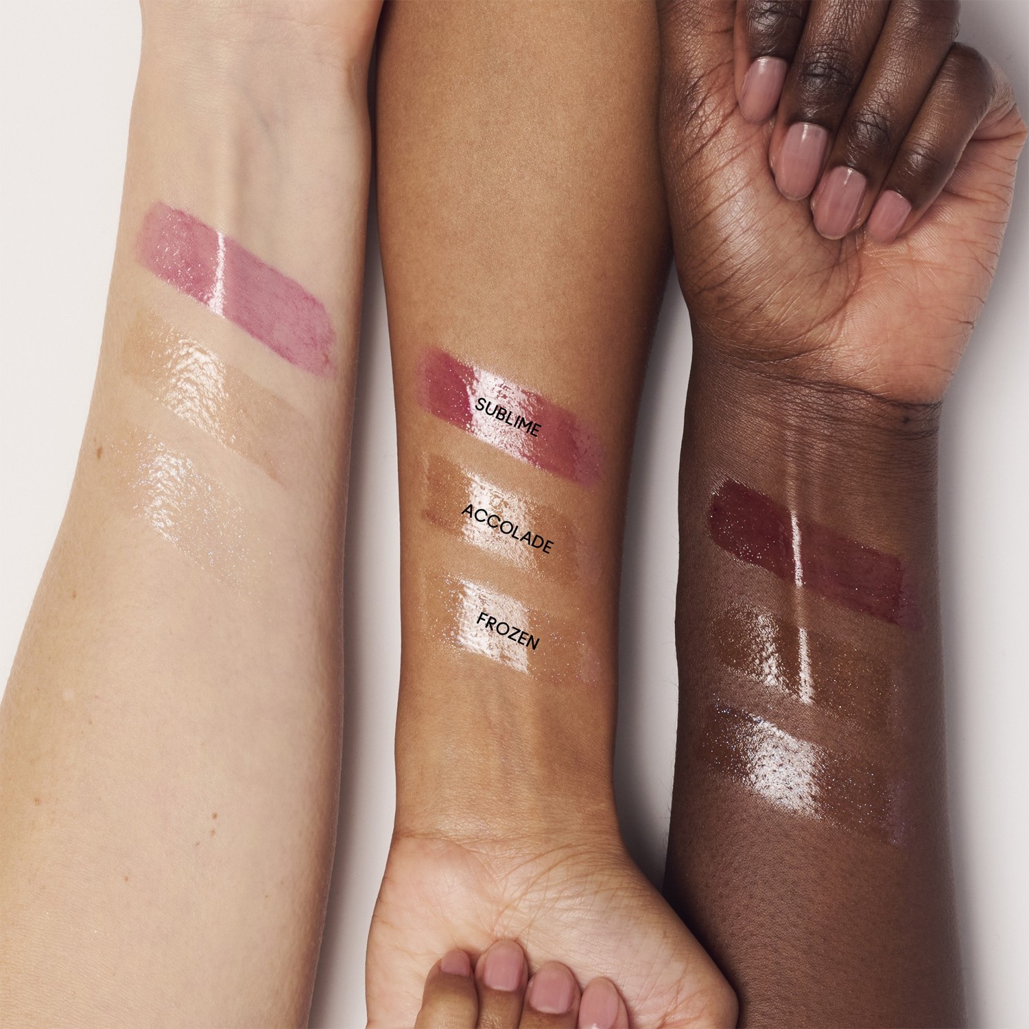 Блеск для губ mac holiday lipglass air Mac, frozen, объем 5 мл — фото 4