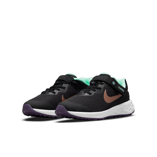 Кроссовки Revolution 6 Flyease Nike, черный — фото 3