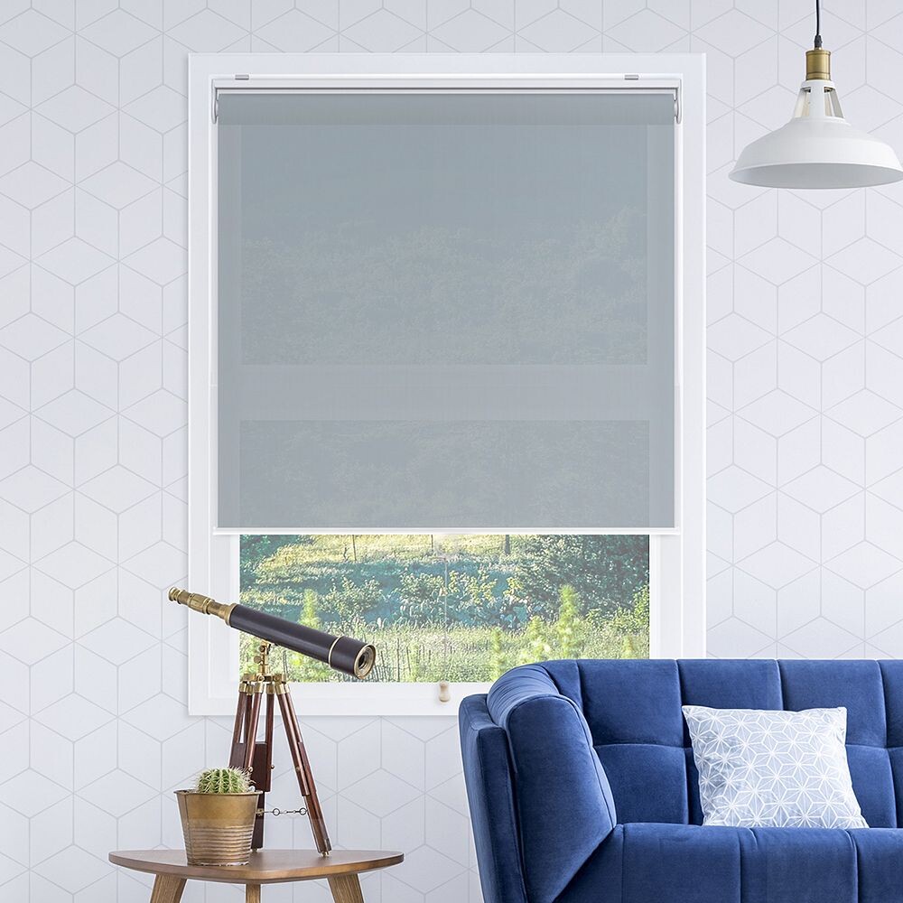 

Беспроводная рулонная штора Chicology Solar White 48X72, цвет Urban Gray